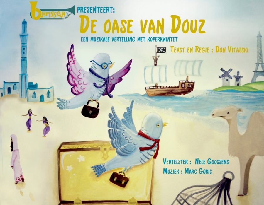 Nele Goossens & Koperkwintet Brassery: ‘De Oase van Douz’