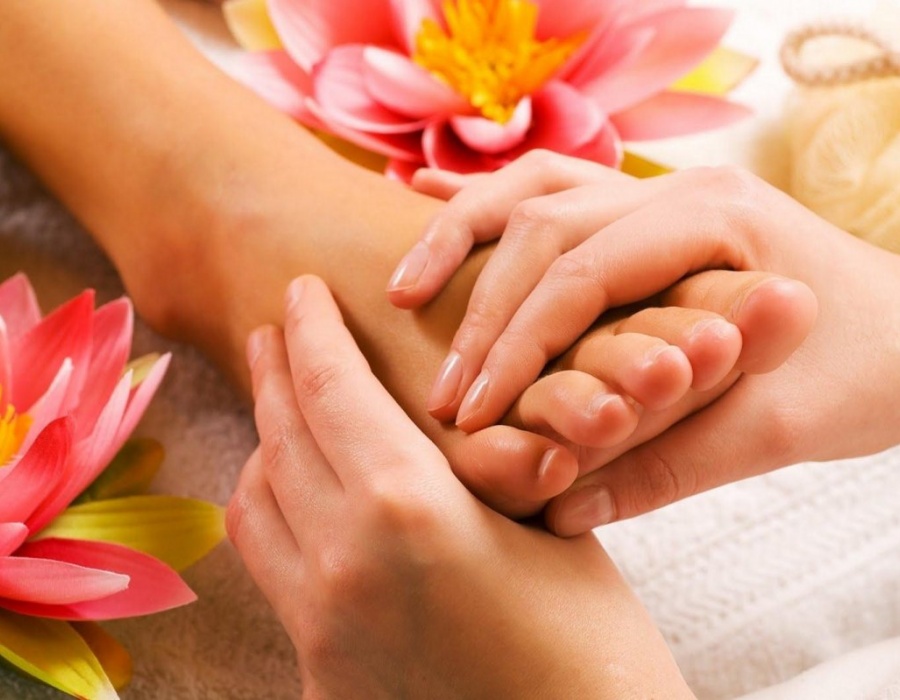 Ontspannende voetmassage - voetreflexologie
